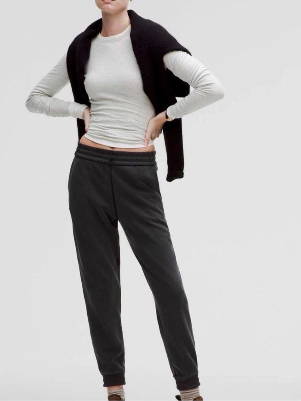 Women's Black Jogger Pants - Classic Comfort